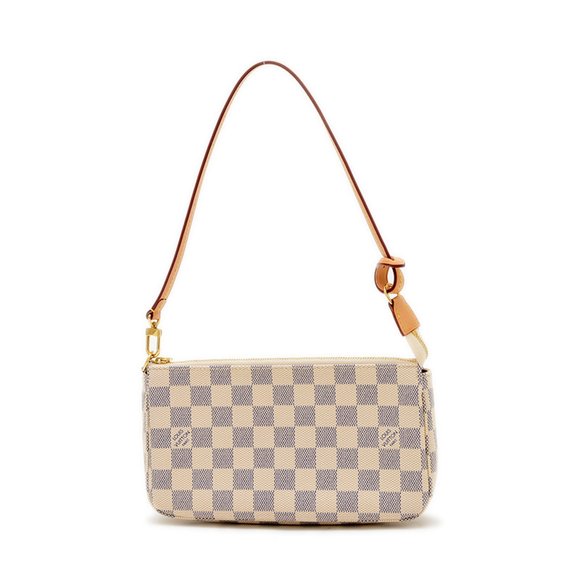 LOUIS VUITTON Brown Damier Pouch - Picture 1 of 8